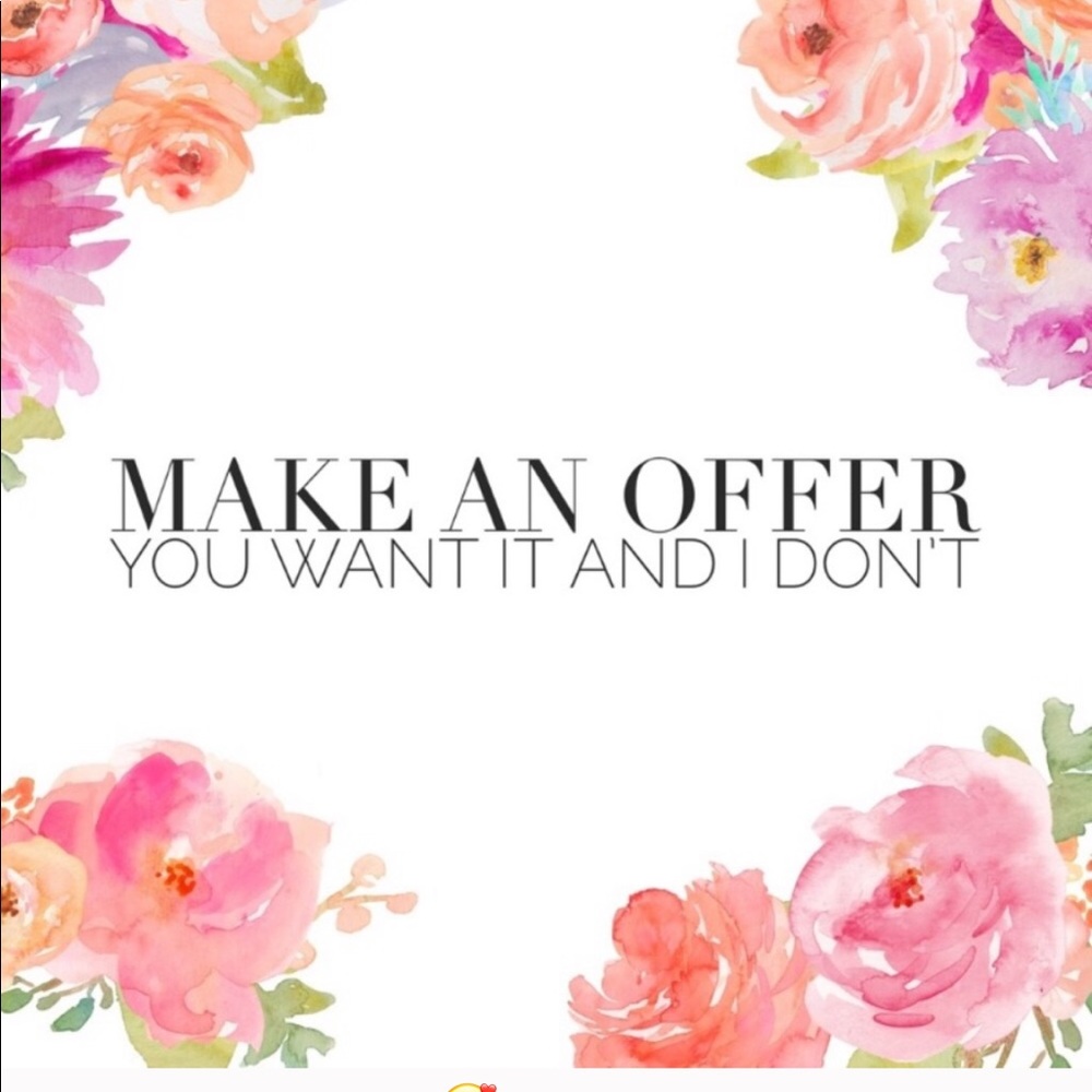 Reasonable Offers Welcome!